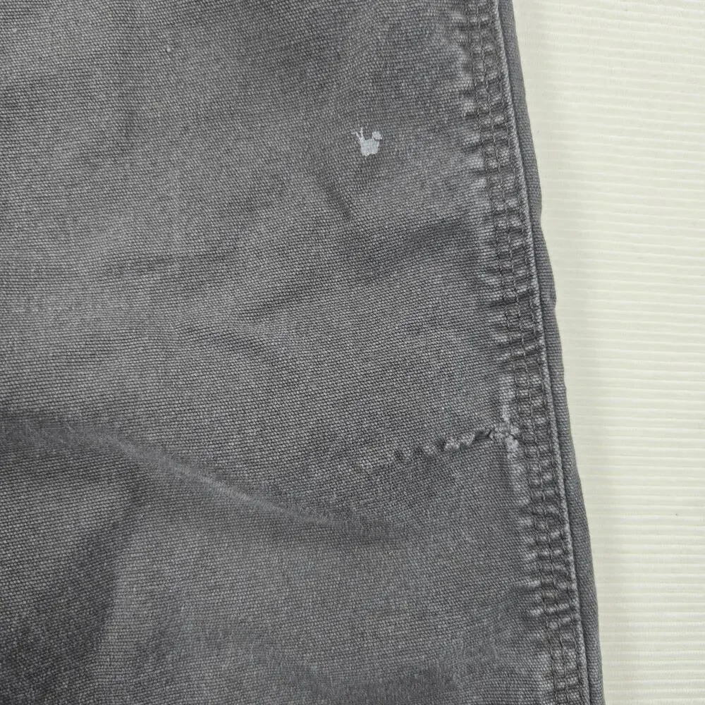 Ariat M4 Low Rise Durastretch Made Tough Straight‎ Leg Rebar Gray Pant Size 30
